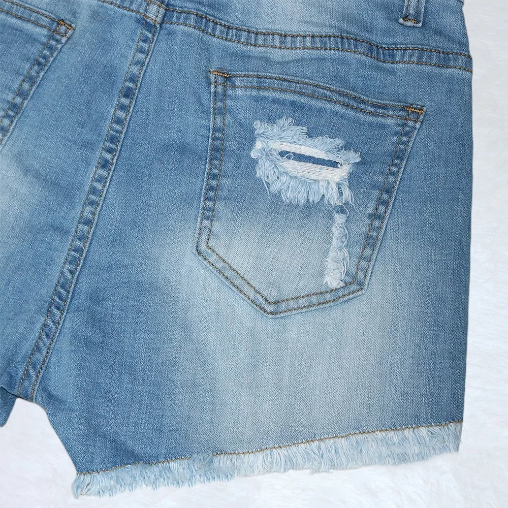 Dazzled Denim Shorts