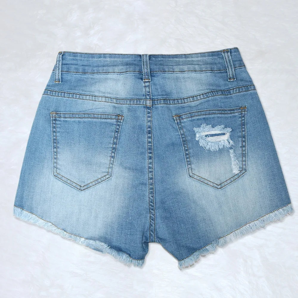Dazzled Denim Shorts