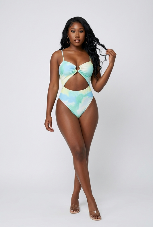 The “Tropical Tye” Swimsuit