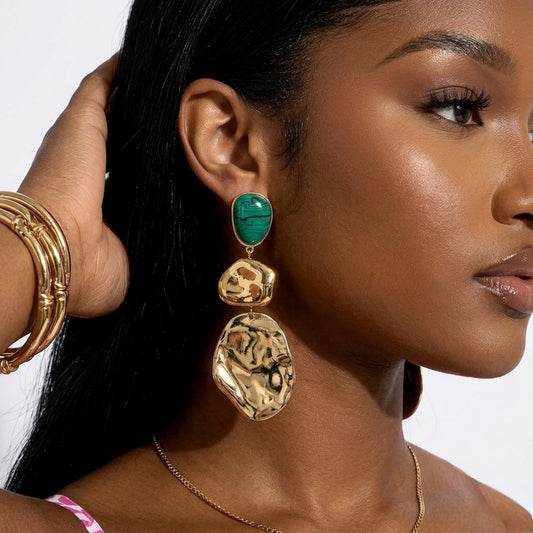 Malachite Mood Earrings