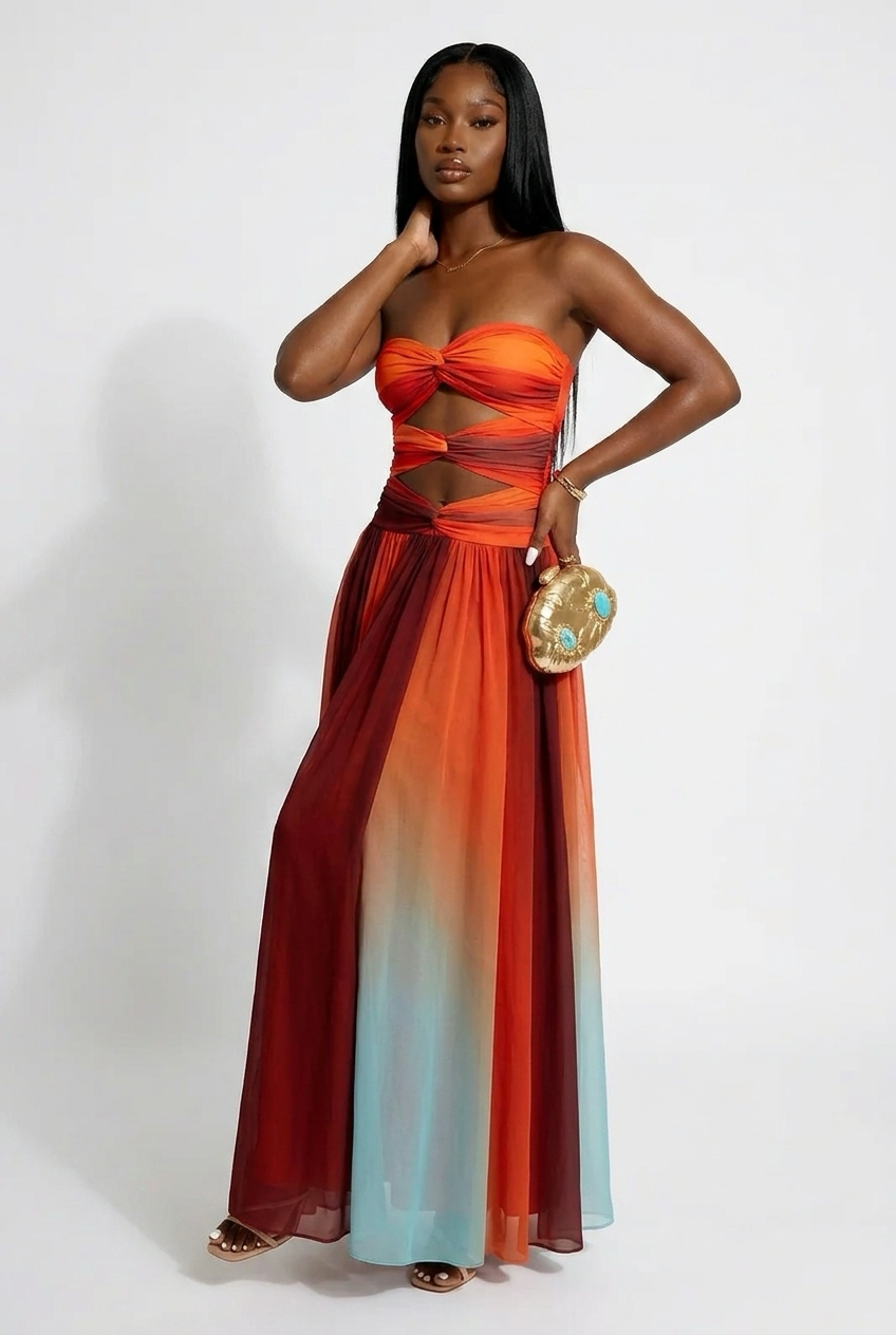 The “Sunset Serenade” Dress