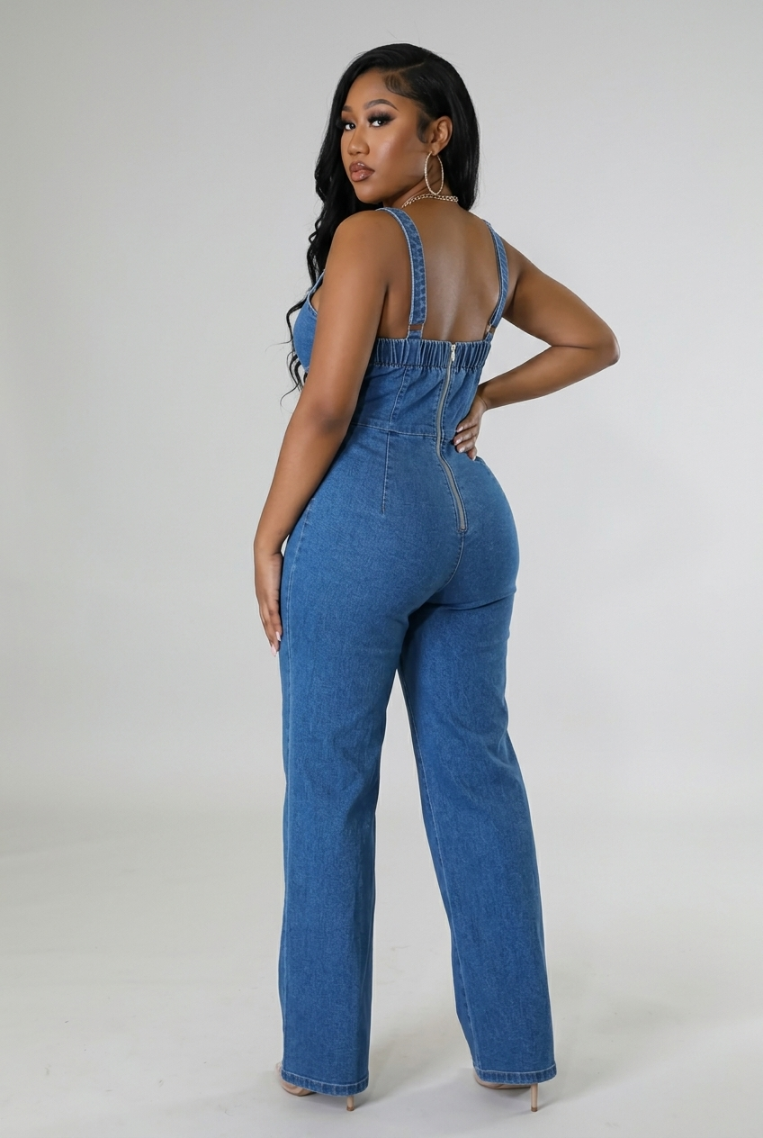 The “Denim Dream” Jumpsuit