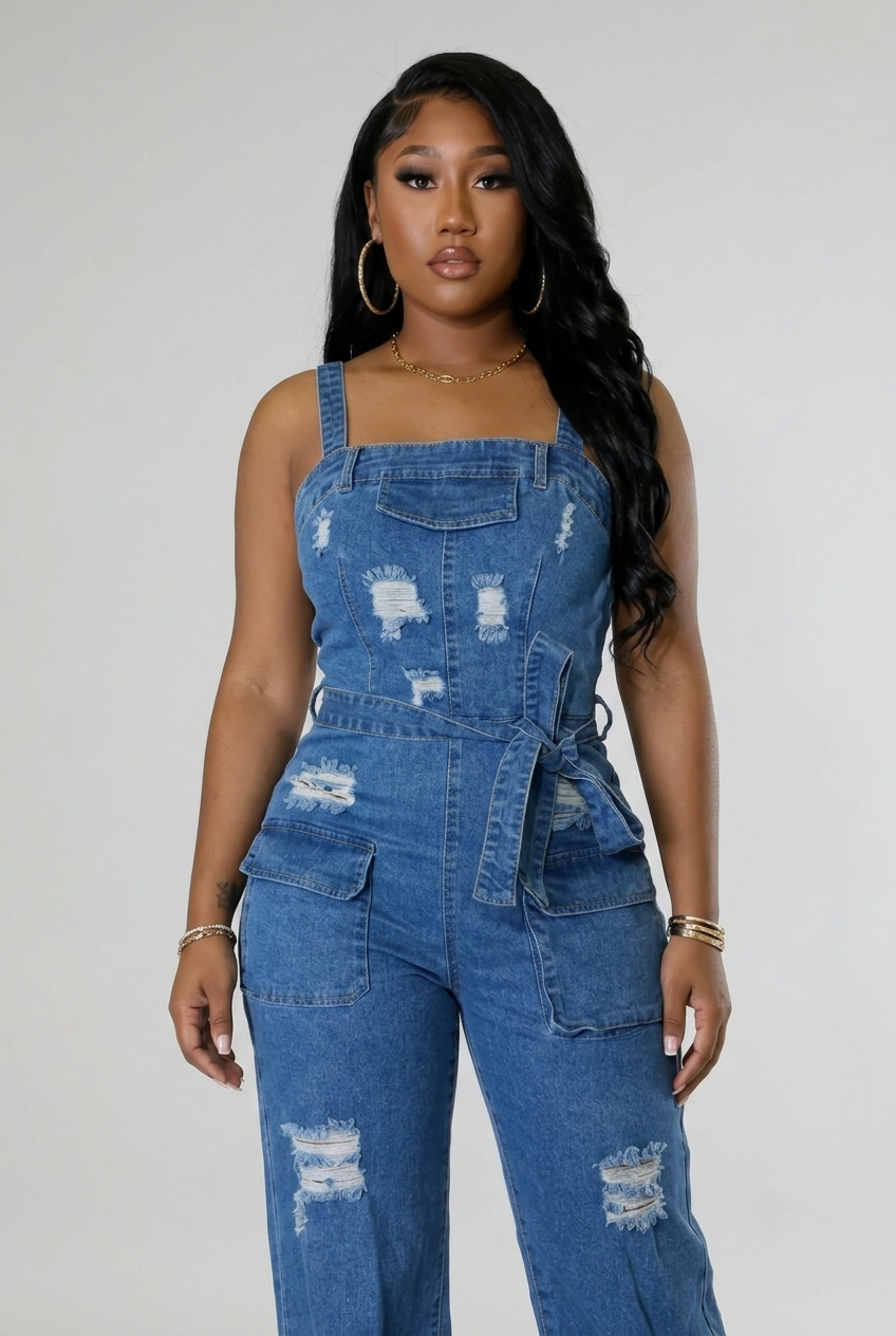 The “Denim Dream” Jumpsuit