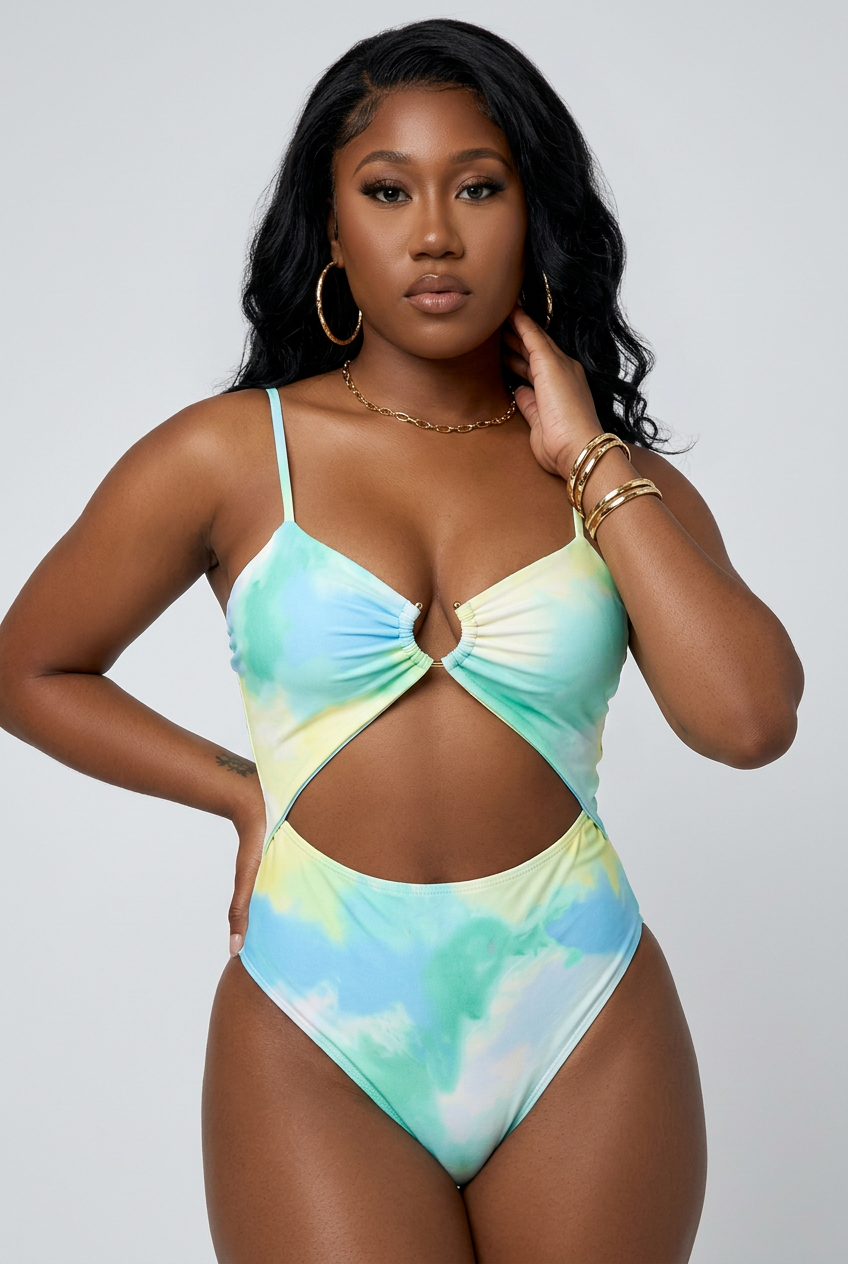 The “Tropical Tye” Swimsuit