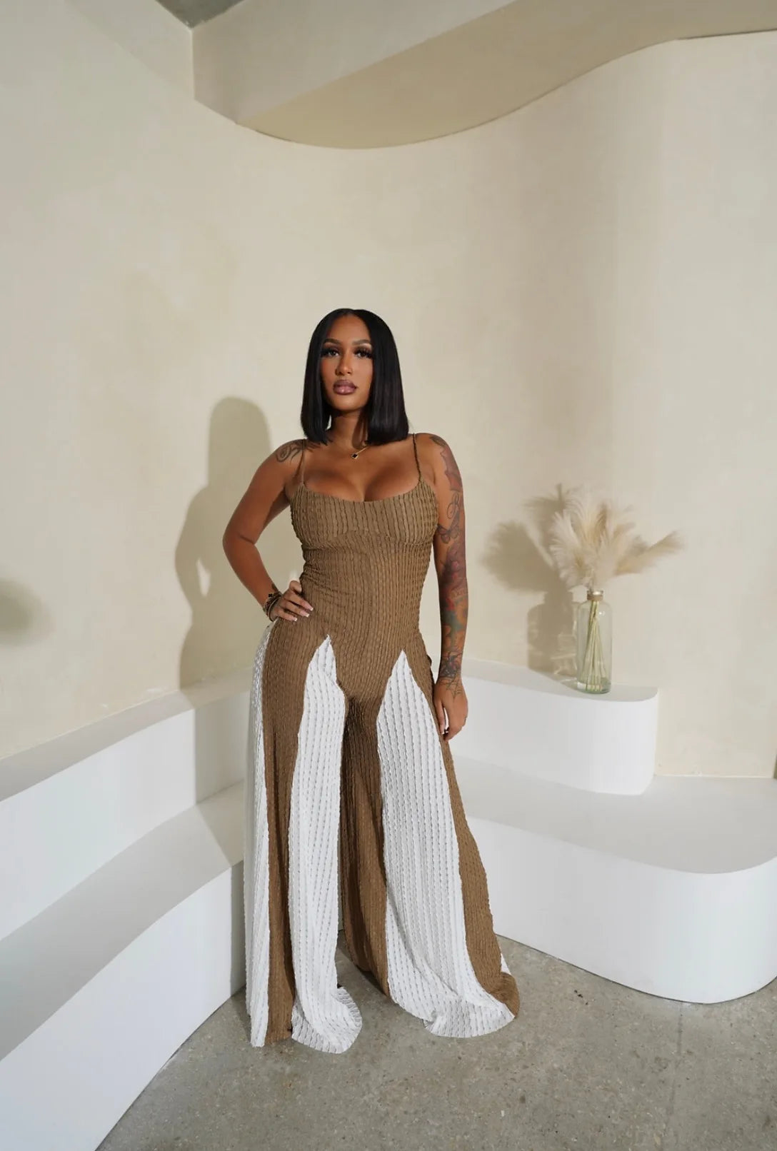 Bold Streak Jumpsuit