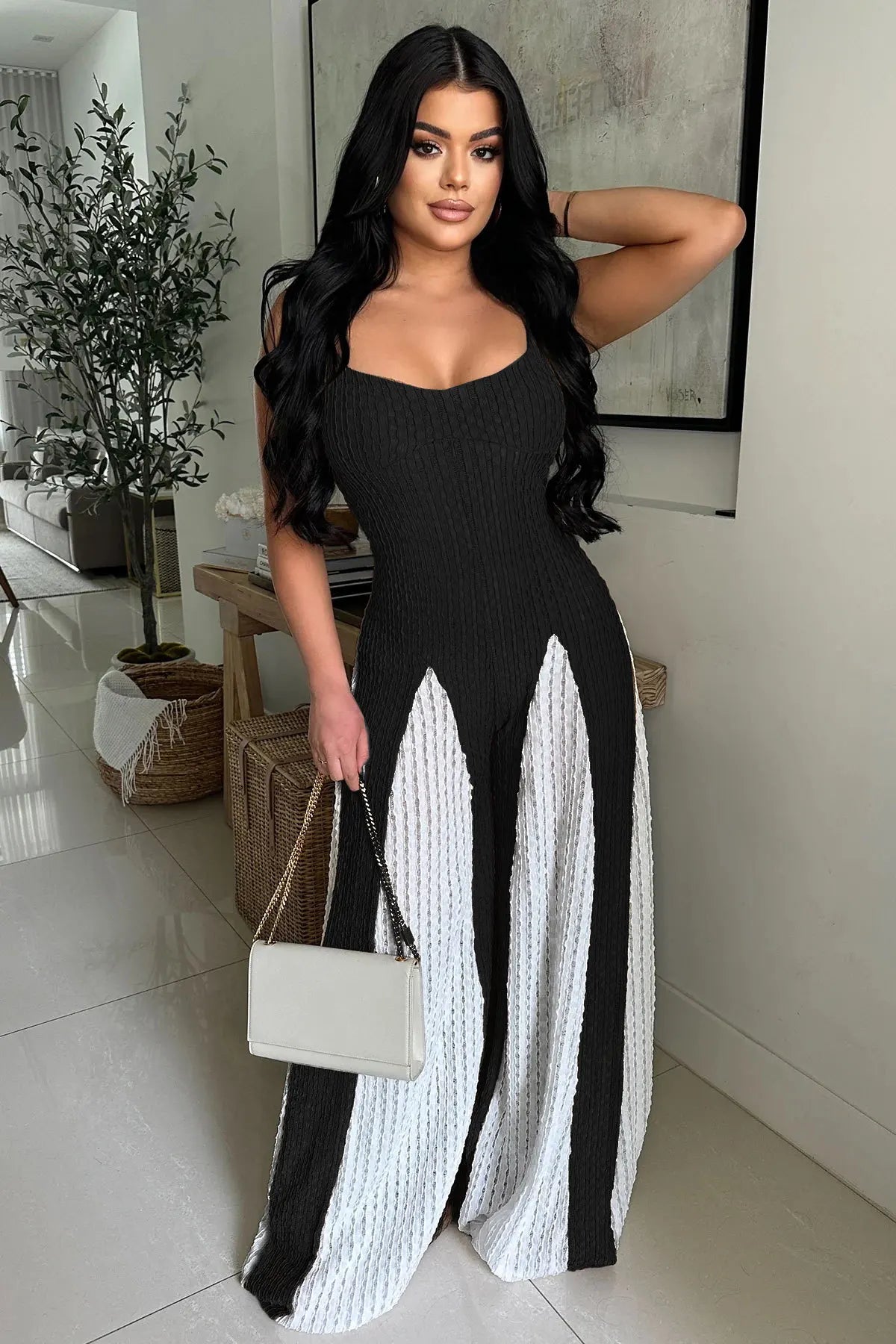 Bold Streak Jumpsuit