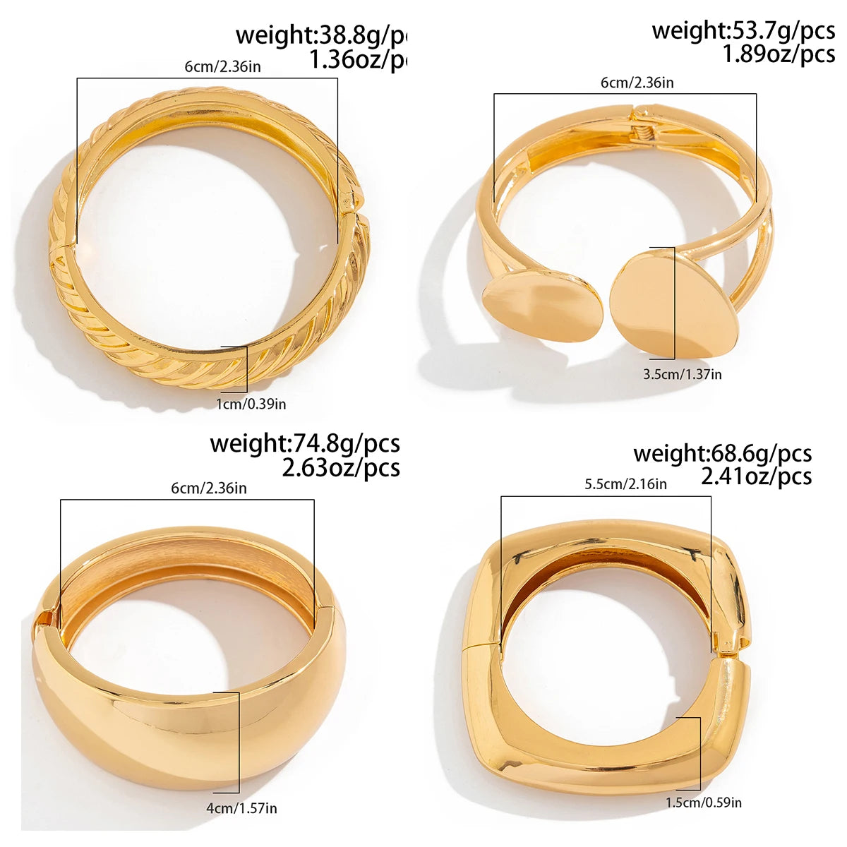 Exaggerated Bangle