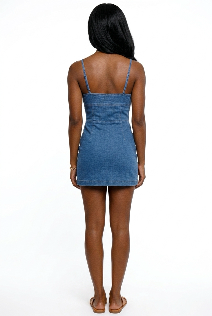 The "Denim Doll" Dress